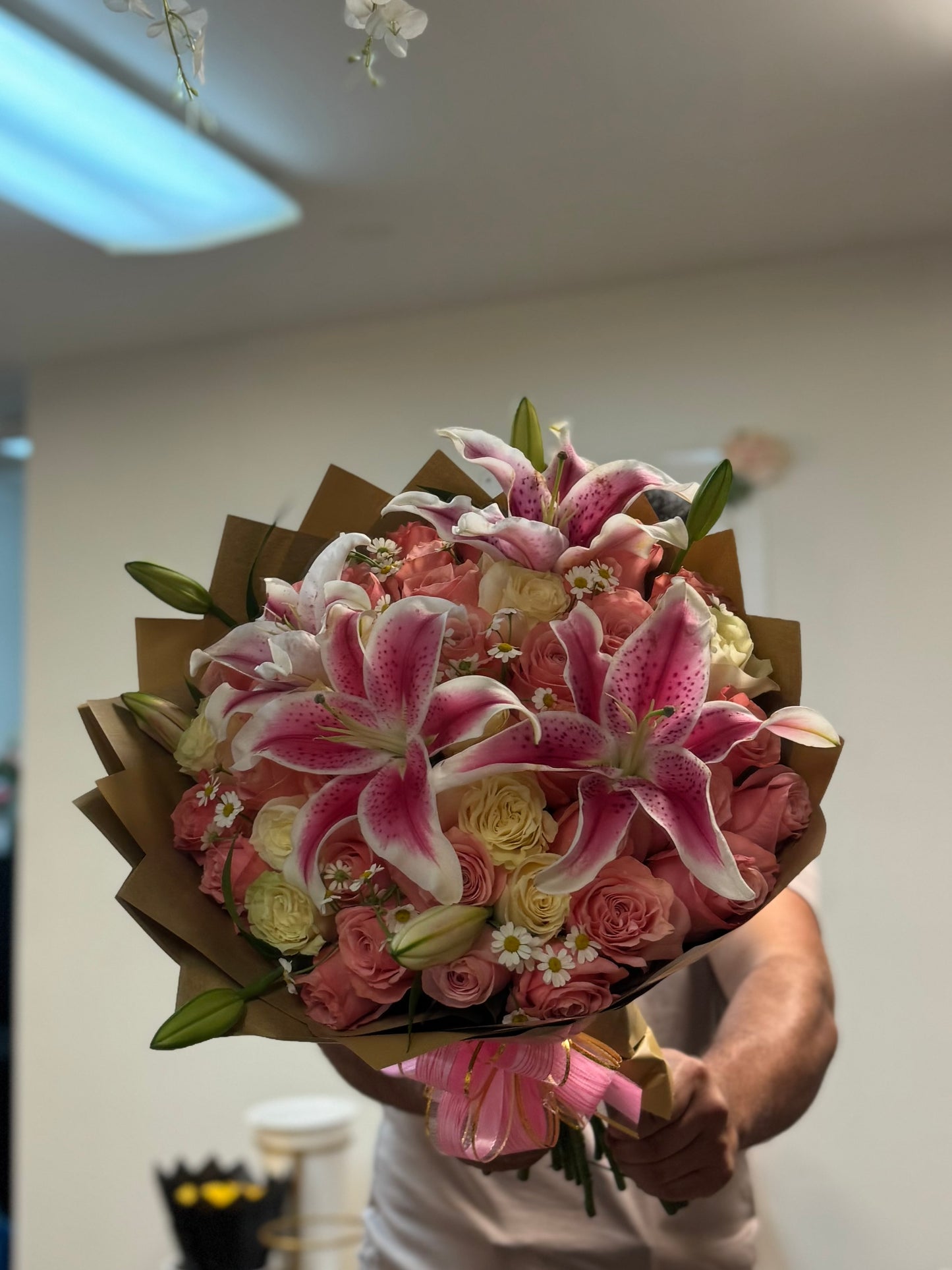 50ct roses + lilies